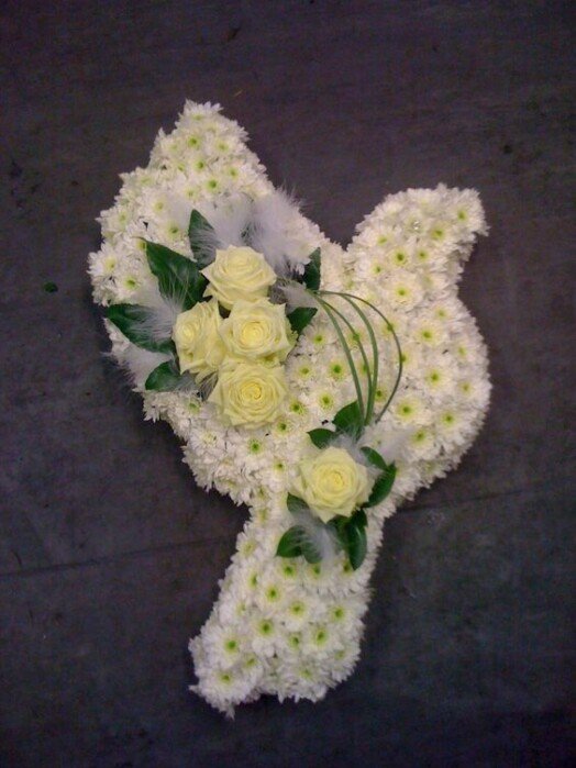 corona de flores
